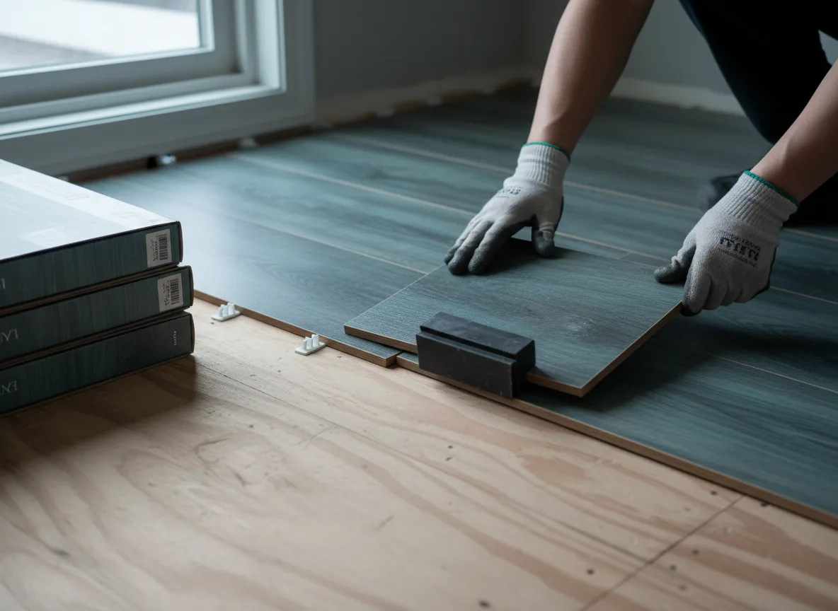 Luxury Vinyl Plank Installation company in Caputa, SD